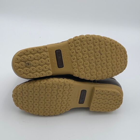 LL Bean Bean Boots rubber and leather duck boots - Picture 11 of 13